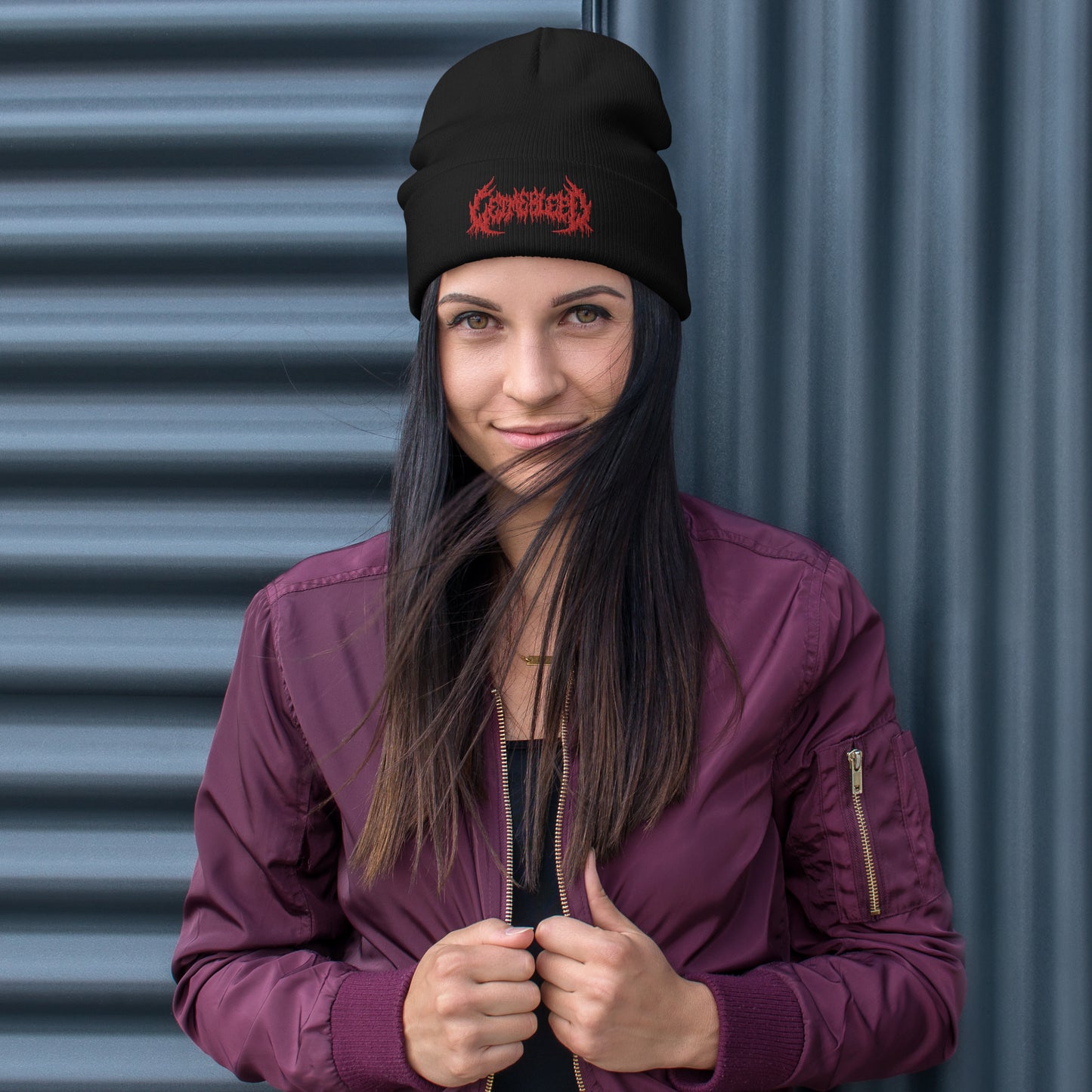 Slam Logo Beanie ( Embroidered )